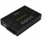 StarTech.com 1:1 eraldiseisev k&otilde;vaketta duplikaator ja kustutaja, USB-m&auml;lupulga ning SATA HDD/SSD ketta kloonija ja kustutaja, LCD-ekraan, TAA n&otilde;uetele vastav, OS s&otilde;ltumatu