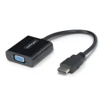 StarTech.com HDMI-VGA-adapter, aktiivne videomuundur s&uuml;learvutile/lauaarvutile, 1920x1080 (1080p), HDMI-allikas VGA-kuvarile/ekraanile/projektorile