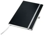 Leitz Style m&auml;rkmik A5 joonimata pehmekaanega, monokroomne, must, A5, 80 lehte, 100 g/m&sup2;, pehmekaaneline