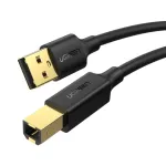 USB-kaabel Ugreen 10352 3m USB A USB B Must USB 2.0 0,48 Gbit/s