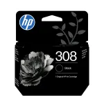 HP 308 2-pakendis must/tri-color originaal tindikasseti komplekt, standardmahuga, must, ts&uuml;aan, magenta, kollane, v&auml;rvip&otilde;hine tint, pigmendip&otilde;hine tint, 2 tk, 160 lehek&uuml;lge