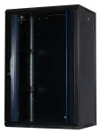Seinale kinnitatav rack Rockstable RS19-6418 18U 19-tolline karastatud klaas