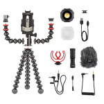 Joby GorillaPod Mobiilne Vlogimiskomplekt Joby JB01645-BWW 3 jalga 540g Must Punane