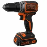 Black & Decker BL186KB-QW 18V juhtmeta harjata l&ouml;&ouml;ktrell 1650 RPM (2x1.5Ah akud, laadija, kohver)