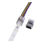 SYNERGY21 LED FLEX Strip Easy Connect riba-juhtme &uuml;hendus 12mm RGB-CCT (RGB-WW) pistik