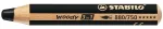 STABILO woody 3 in1 - Must - 10 mm - 1 tk