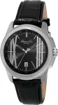 KENNETH COLE meeste k&auml;ekell IKC8095 44mm roostevabast terasest kvarts analoog musta sihverplaadiga h&otilde;bedane k&auml;ev&otilde;ru