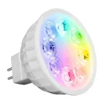 MIBOXER FUT104 LED Retrofit GX5.3 4W RGB+WW pirn RF ja Wi-Fi-ga