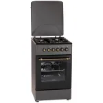 MPM MPM-56-KRM-13 gaasi- / elektripliit, must