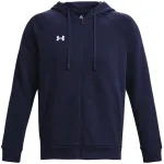 Under Armour meeste Rival Fleece t&auml;ispikkuses lukuga dressipluus Academy
