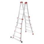 Hailo M80 4x5 Redel Mitmeotstarbeline Kombinatsioonredel, Alumiinium, 20 Astet, 150 kg, EN 131 Professional