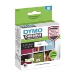 DYMO Authentic LabelWriter Durable Labels | 25mm x 54mm | Valge Poly | 160 Self-Adhesive Labels | High-Performance | For LabelWriter Label Makers