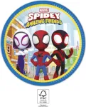 Procos Marveli Spider-Man pabertaldrikud 23cm 8-pakk 94876