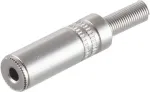 S CONN MAXIMUM CONNECTIVITY 3,5 mm stereopesa &uuml;hendusdetail, 3-pooluseline, metallkorpus