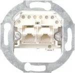 Gira tugir&otilde;ngas keskplaadiga UAE/IAE/ISDN pesadele, System 55, E2, Event, Esprit, ClassiX, F100, 1-kohaline, s&uuml;vispaigaldatav, 50x50 mm ava, halogeenivaba termoplast 018700