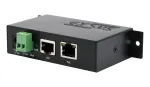 EXSYS EX-6007POE-WO PoE+ Gigabit-injektor, metallkorpus, 12-24V DC sisend, toiteallikas pole kaasas