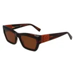 Longchamp LO763S-211 naiste p&auml;ikeseprillid, Havana raam, pruun gradient l&auml;&auml;ts, 53mm