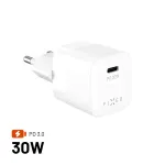Fikseeritud Mini USB-C GaN laadija 30W - Must