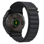 Tech-Protect Nylon Pro THP6031 kellarihm Garmin Fenix 5X / 5X Plus / 6X / 6X Pro / 7X / 8 / 8 Pro / 9 / 9 Pro (47 mm) jaoks, must