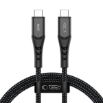 Tech-Protect UB11T Ultraboost USB-C / USB-C kaabel, PD 100W, 100 cm, must