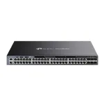 TP-Link Omada 48-porti Gigabit virnastatav L3 hallatav PoE+ l&uuml;liti 6 10G pesaga