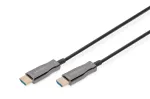 DIGITUS HDMI AOC h&uuml;briid-kiudoptiline kaabel, Type A M/M, 15m UHD 4K@60Hz, CE, must