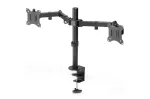 DIGITUS Univer.dual Monitor Clamp Mount 17-32in 2x 8kg (max.) Must