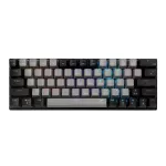 Mehaaniline m&auml;nguklaviatuur White Shark WAKIZASHI-2 US paigutusega hall-must punaste l&uuml;lititega