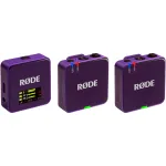R&Oslash;DE Wireless GO III lilla - juhtmevaba mikrofons&uuml;steem (lilla)