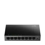 Hallatav kommutaator Cudy GS108E 8-pordiline Gigabit Ethernet, 8x 10/100/1000 Mbit/s, metallkorpus, 16 Gbit/s kommuteerimine, IGMP ja DHCP pealtkuulamine
