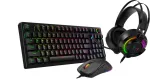 M&auml;ngukomplekt Yenkee YGS 03 ECLIPSE 3-in-1 (klaviatuur, hiir, peakomplekt)