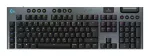 Logitech G G915 X LIGHTSPEED klaviatuur m&auml;ngimiseks USB RF juhtmevaba Bluetooth QWERTZ Saksa must