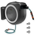 Gardena PowerRoll XL 18V juhtmeta seinale kinnitatav voolikukarp, 35 m, ilma akuta
