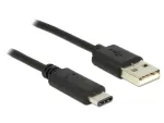 USB-kaabel DeLOCK 83600 USB 2.0 1m USB C USB A Must