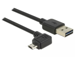 USB-kaabel DeLOCK 83846 USB 2.0 1 m USB A Micro-USB B Must