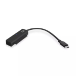 ACT AC1525 USB-C &ndash; SATA 7-kontaktiline + 15-kontaktiline kaabliadapter, must