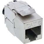 InLine Keystone RJ45 pesa &otilde;huke, SNAP-In, Cat.8.1, integreeritud kaabliside