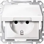 Pistikupesa Merten MEG2314-0319 CEE 7/3 16 A 250 V IP44 Valge termoplast