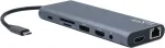 Dokkimisjaam Exsys EX-1226HM 14-in-1 USB-C, USB 3.2 Gen 2x1