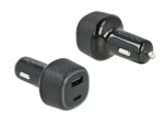 Auto laadija DeLOCK 64108 USB USB-C PD 3.0 ja USB Type-A 63 W