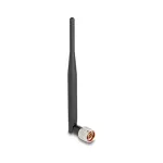 DeLOCK 90735 WiFi 7 antenn, N-t&uuml;&uuml;pi pistik, 2-3 dBi, 20,6 cm, ringsuunatud, kallutatava liigendi ja painduva materjaliga, must