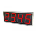 ALLNET ALL-POE-CNT-1 digitaalne seinakell ristk&uuml;likukujuline hall Wanduhr (ALL-PoE-CNT-1)