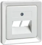 Schneider Electric GmbH 503664 Seinaplaat/L&uuml;litikate Valge (503664)