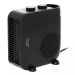 Adler AD 7725B ventilaator-soojapuhur, 2000 W, 2 v&otilde;imsustaset, reguleeritav termostaat, must