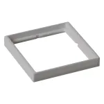 Adapter frame EFB Elektronik ET-25092.8 disaini&uuml;hilduvuseks Gira RAL9003-ga moodulitele ET-25092.x ja FTTH-OUTLET-xx