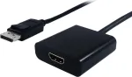 SECOMP STANDARD DisplayPort-HDMI-adapter, DP isane-HDMI emane, 4K@30Hz, must (S3203)