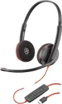 Poly Blackwire C3220 USB-C &uuml;he k&otilde;rvaklapi komplekt - 3200 seeria - k&otilde;rvapealne - juhtmega - USB-C - m&uuml;ra isoleeriv (209749-22)