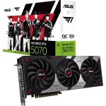 ASUS T1 GeForce RTX 5070 OC GAMING 12 GB GDDR7 graafikakaart, 192-bitine, 1xHDMI 3xDP