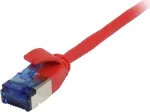 SYNERGY21 Patch-kaabel RJ45, CAT6A 500MHz, 10m, Punane, U/FTP, Slimline &uuml;mmargune d=3,8mm, TPE (Superflex), AWG32