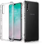 Evelatus Samsung Galaxy A70 Military Shockproof Silicone Case TPU Transparent